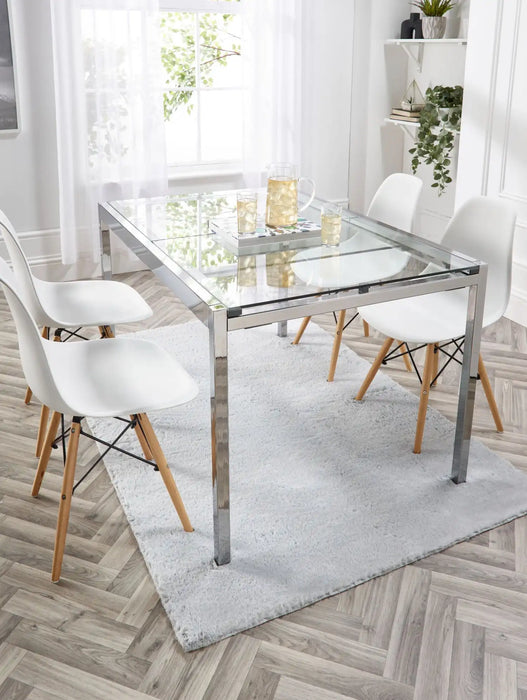 Origins washable faux fur grey faux Grey Living Room Shaggy Rug.