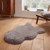 Think Rugs super teddy sheepskin grey Grey Living Room Shaggy Rug.
