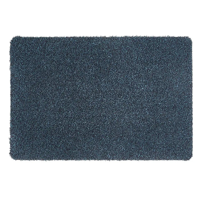 My Mats my mat cotton indigo Blue Outdoor Washable Rug.