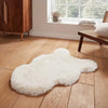 Think Rugs super teddy sheepskin ivory Ivory Living Room Shaggy Rug.