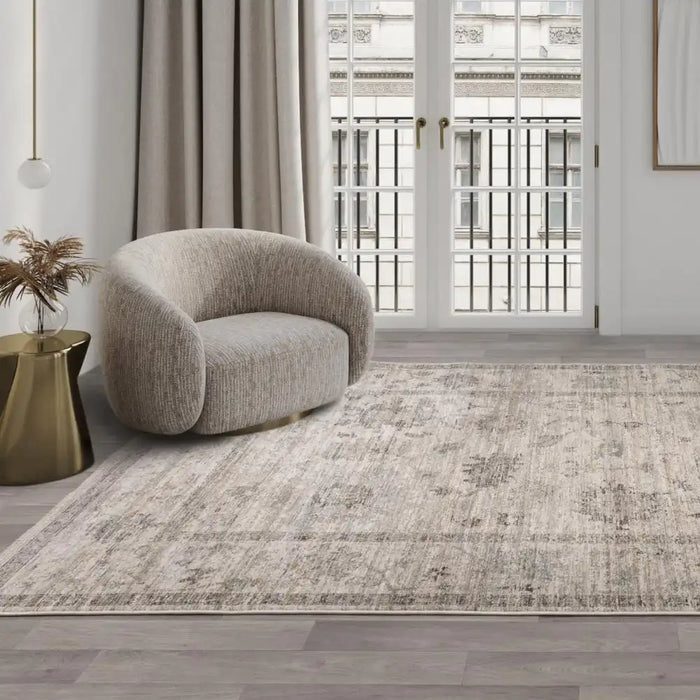 Asiatic jasper ja02 beige natural Beige Living Room Rug.