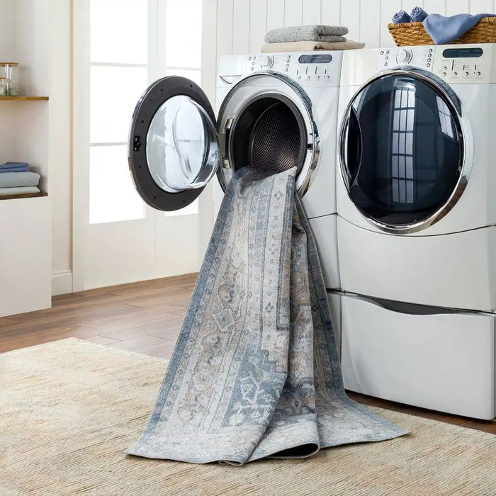 Surya lll jennifer 2323 blue Blue Living Room Geometric Rug.