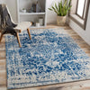 Surya hap juliette 1021 blue Blue Living Room Moroccan Rug.