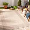 Surya trg layla 2365 brown Beige Outdoor  Flat Weave Rug.