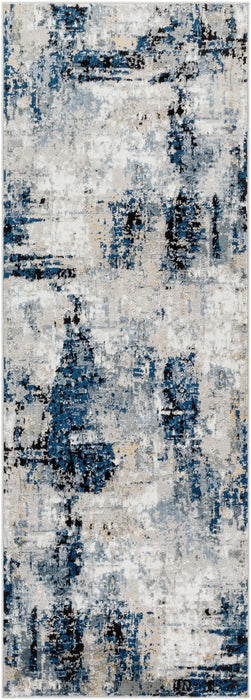 Surya jlo lena 2300 blue Blue Living Room  Rug.