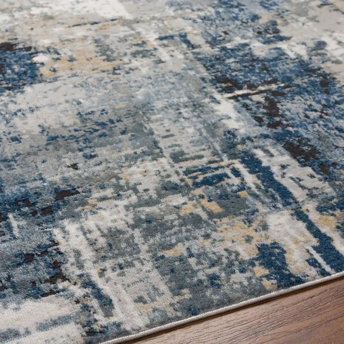 Surya jlo lena 2300 blue Blue Living Room  Rug.