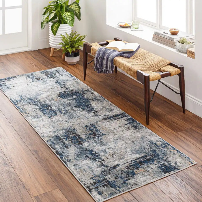 Surya jlo lena 2300 blue Blue Living Room  Rug.