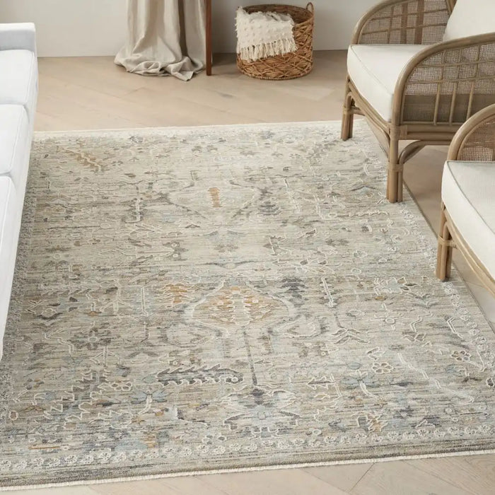 Nourison lynx lnx02 ivory taupe Brown, Ivory Living Room Rug.