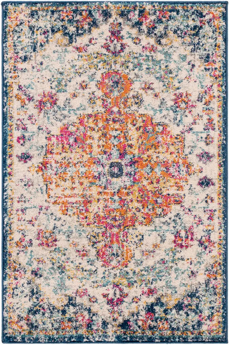 Surya hap lou 1000 multicoloured Multicoloured Living Room Moroccan Rug.