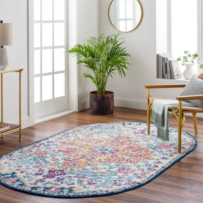 Surya hap lou 1000 multicoloured Multicoloured Living Room Moroccan Rug.