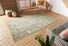 Nouristan cairo luxor black cream Cream Living Room Moroccan Rug.