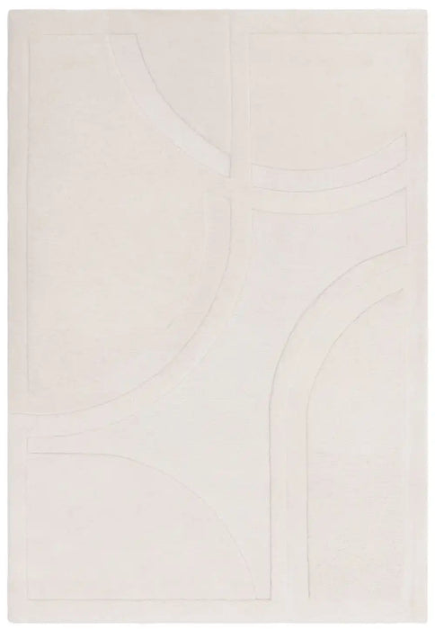 Asiatic olsen movement Ivory Living Room Wool Rug.