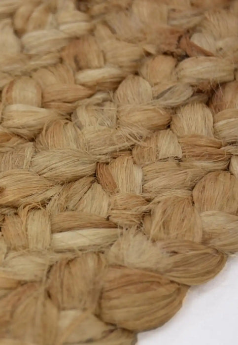 Homemaker indian jute natural Brown, Beige Living Room Natural Fibre Rug.