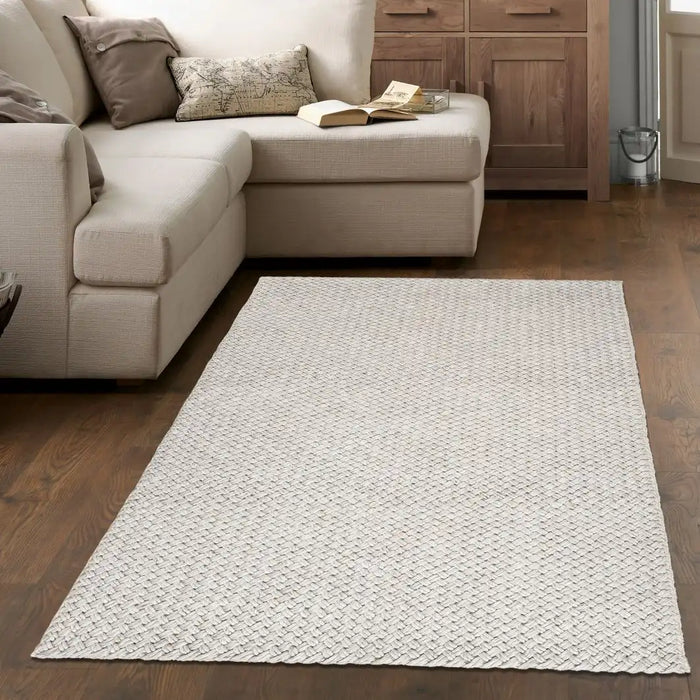 Likewise Matting new dawn nila natural Ivory Living Room Rug.