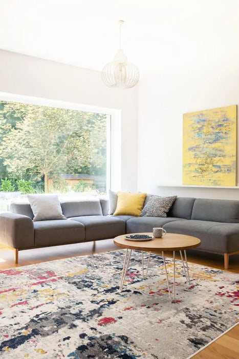 Asiatic nova nv38 palette multi Multicoloured Living Room Rug.