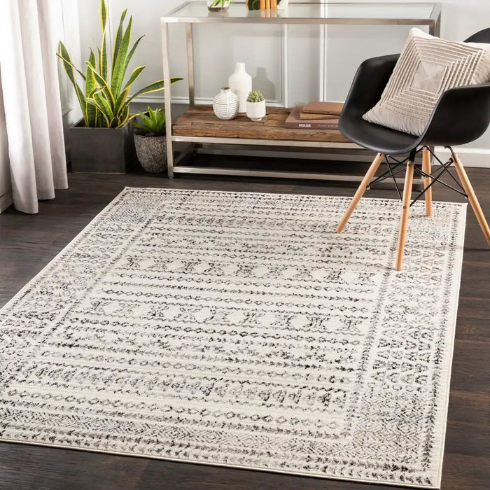 Surya pss olimpia 2313 grey Grey Living Room Rug.
