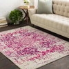 Surya hap opal 1020 burgundy Purple, Multicoloured Living Room Moroccan Rug.