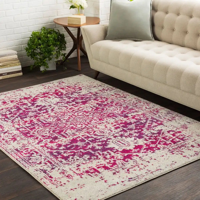 Surya hap opal 1020 burgundy Purple, Multicoloured Living Room Moroccan Rug.
