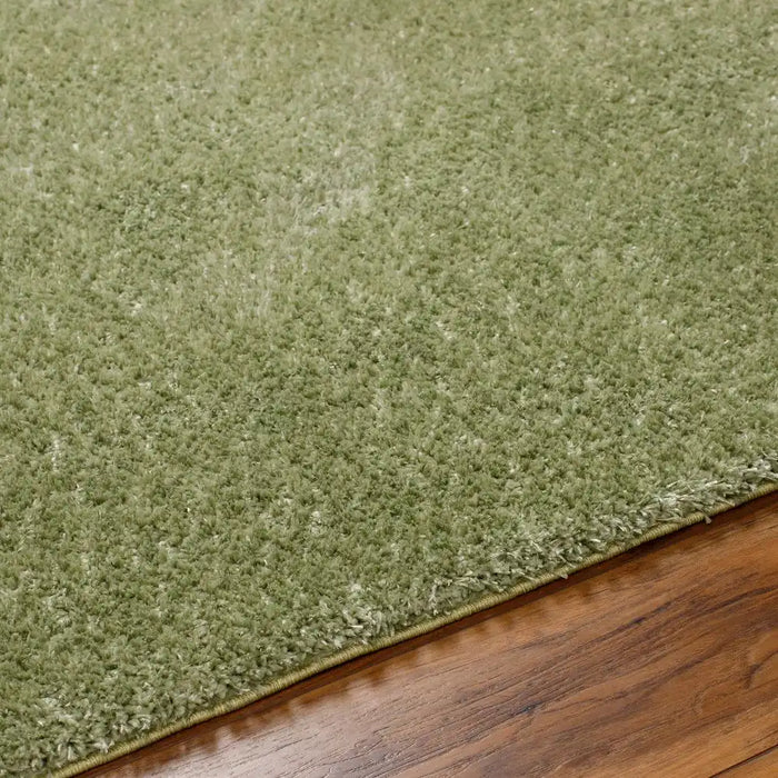 Surya marina orla 2322 sage Green Living Room Shaggy Rug.