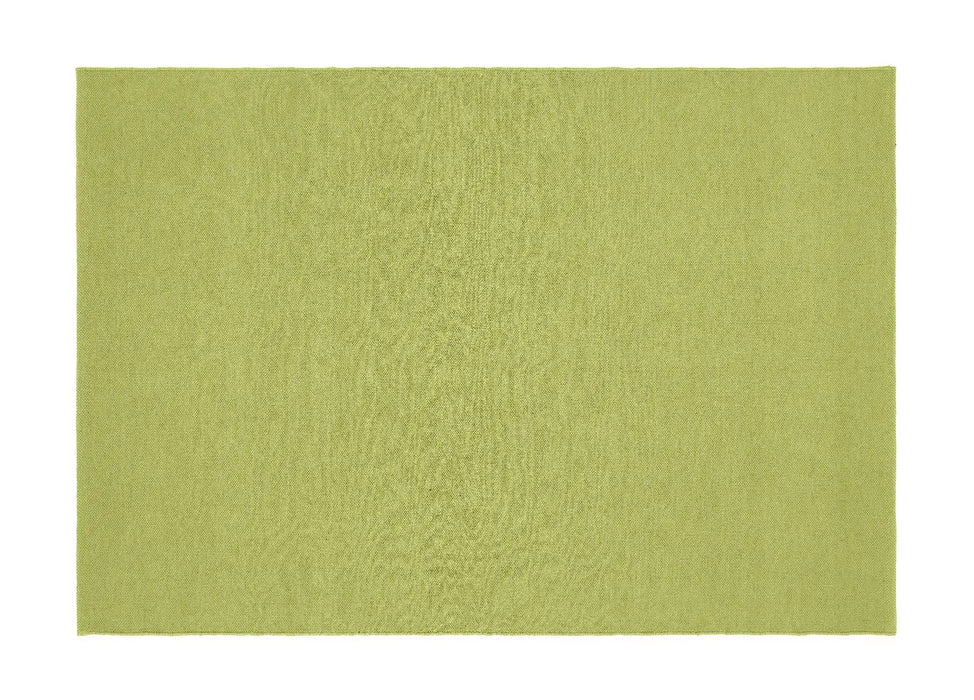 Origins hug rug woven plain green Green Living Room Flat Weave Rug.