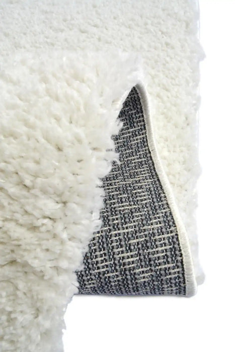 Homemaker snug melrose plain ivory Ivory Living Room Geometric Rug.