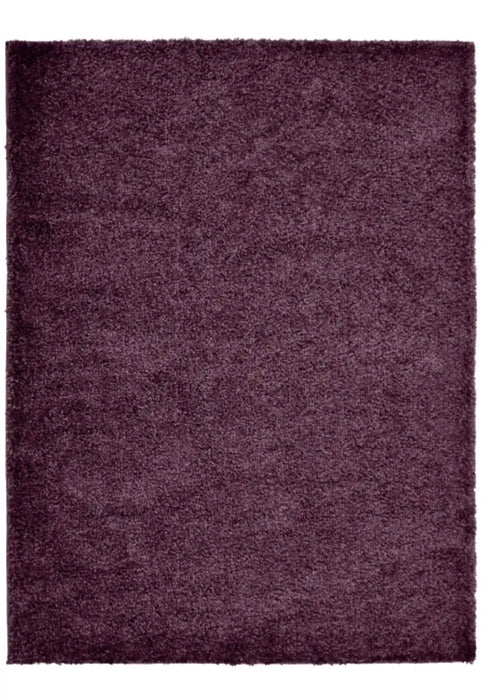Homemaker jazz shaggy plum Purple Living Room Shaggy Rug.