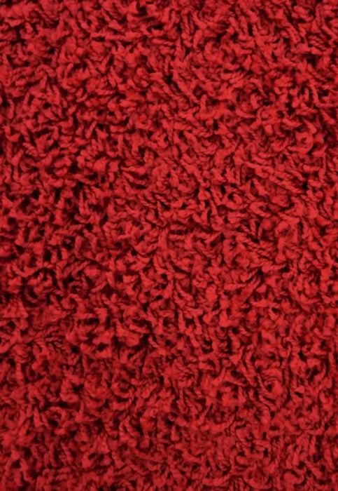 Homemaker jazz shaggy red Red Living Room Shaggy Rug.