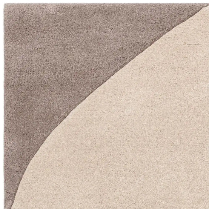 Asiatic reef rf24 mid century grey Grey, Multicoloured Living Room Wool Rug.