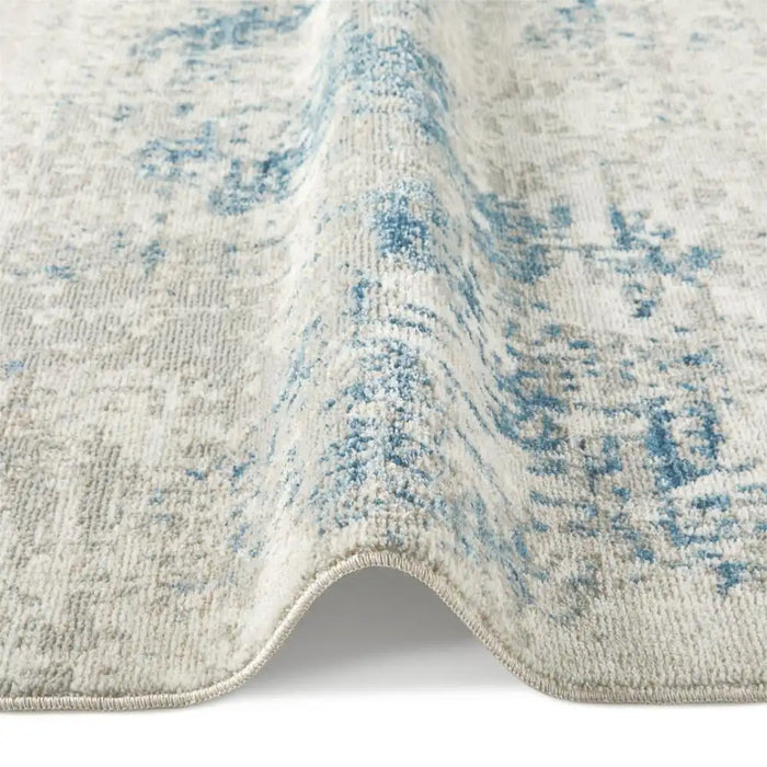 Concept Looms rossa succession ros03 ivory blue Blue, Ivory Living Room  Rug.