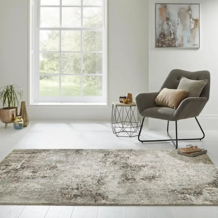 Concept Looms rossa succession ros03 ivory grey Grey, Ivory Living Room  Rug.