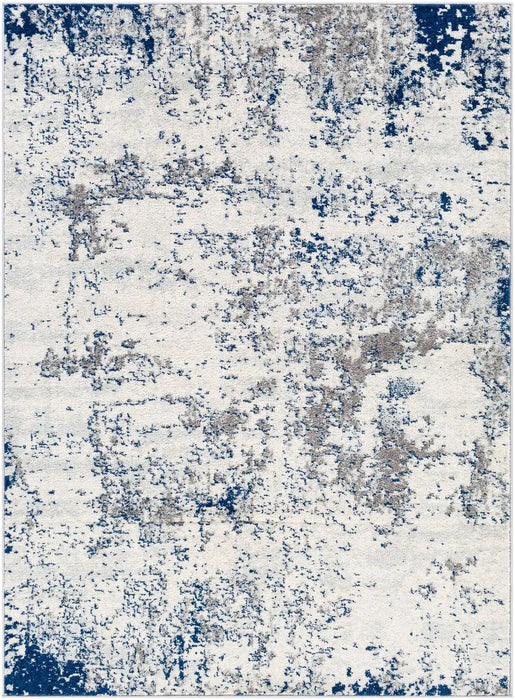 Surya sun sarah 2300 blue Blue Living Room  Rug.