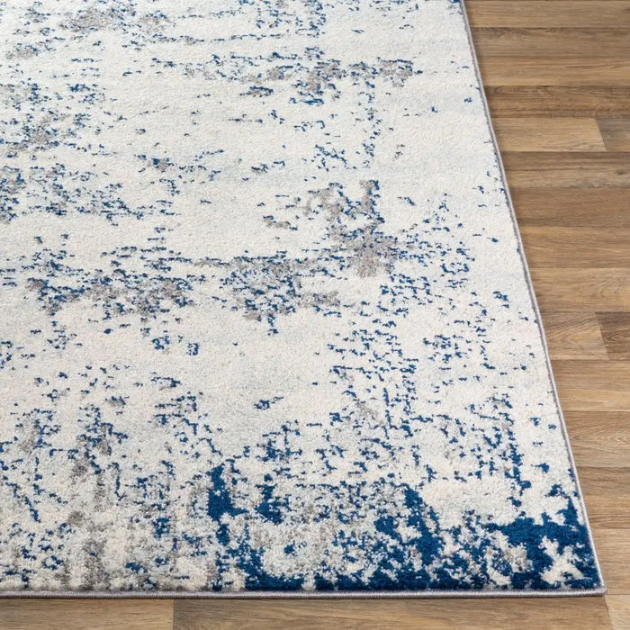Surya sun sarah 2300 blue Blue Living Room  Rug.