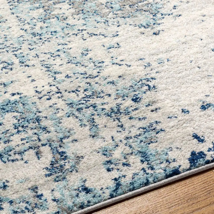 Surya sun sarah 2300 blue Blue Living Room  Rug.