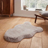 Think Rugs super teddy sheepskin silver Grey Living Room Shaggy Rug.