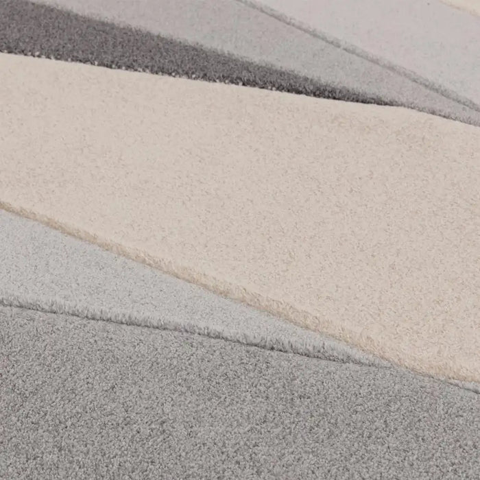 Asiatic sketch sk24 segment grey Grey Living Room  Rug.