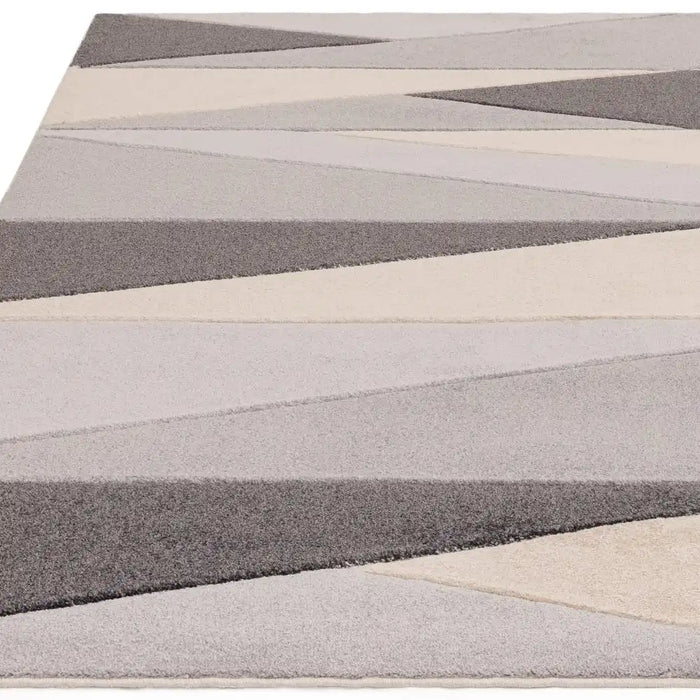 Asiatic sketch sk24 segment grey Grey Living Room Rug.