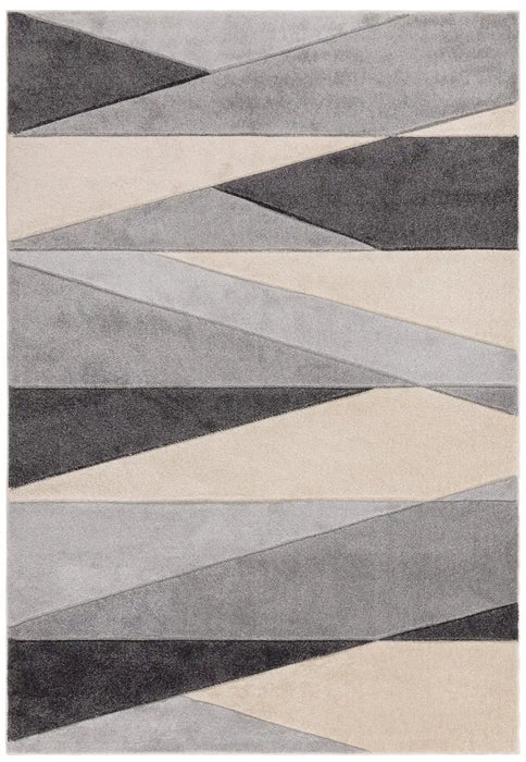 Asiatic sketch sk24 segment grey Grey Living Room  Rug.