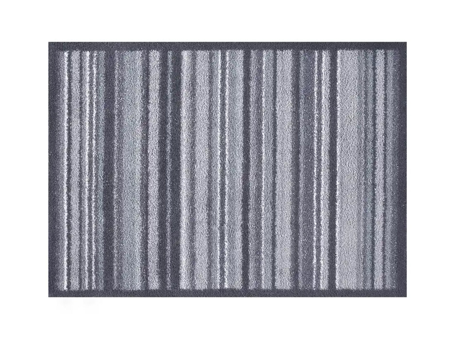 Turtle Mat turtle designs slate stripe Grey Kitchen Washable Rug.