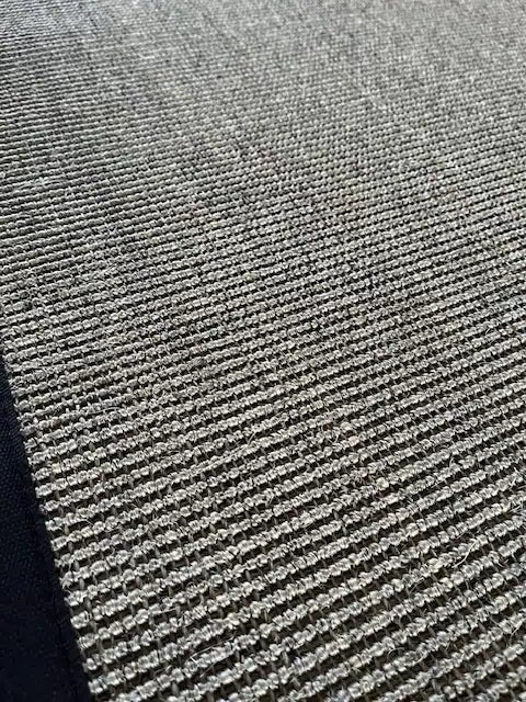 Sisal Rugs boucle sisal spice with charcoal border Grey, Multicoloured Kitchen  Natural Fibre Rug.