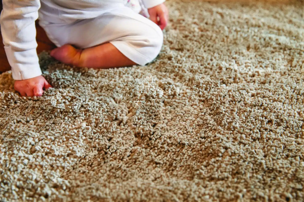 Origins my lux stone Beige Living Room Rug.