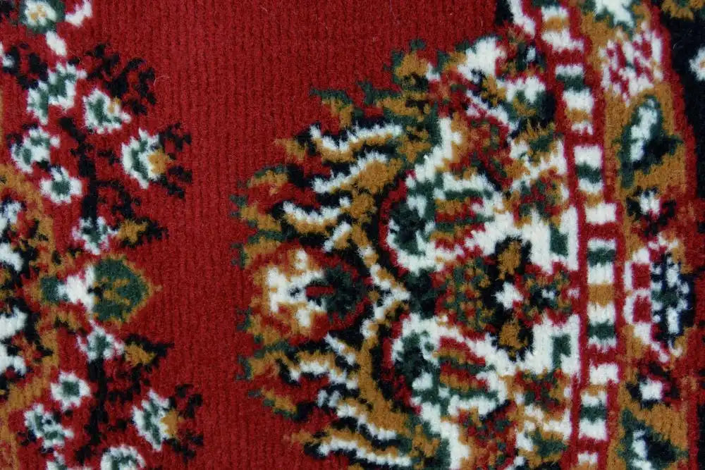 Homemaker maestro traditional red Red Living Room  Rug.