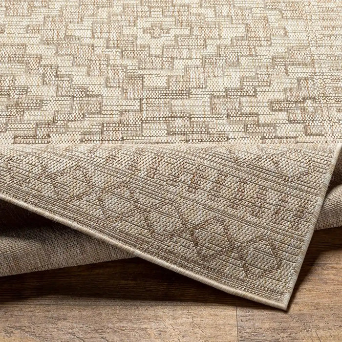 Surya trg tricia 2351 camel Beige Outdoor  Flat Weave Rug.