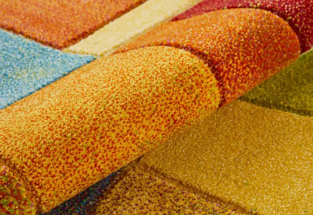 Concept Looms viva viv102 Multicoloured Living Room Geometric Rug.