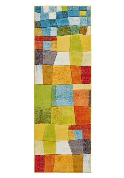 Concept Looms viva viv102 Multicoloured Living Room Geometric Rug.
