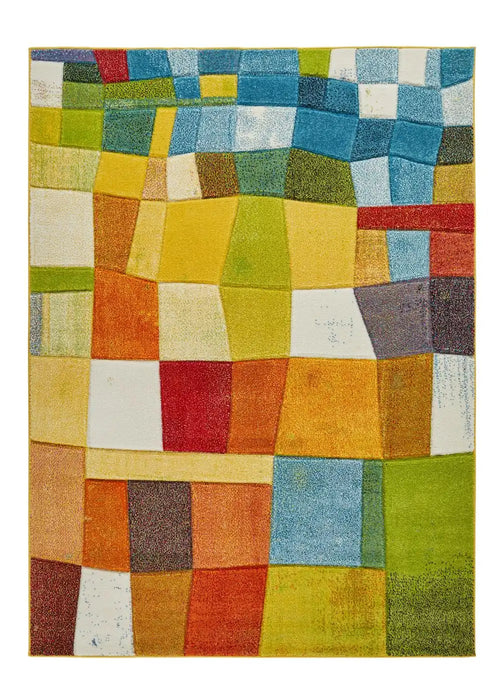 Concept Looms viva viv102 Multicoloured Living Room Geometric Rug.