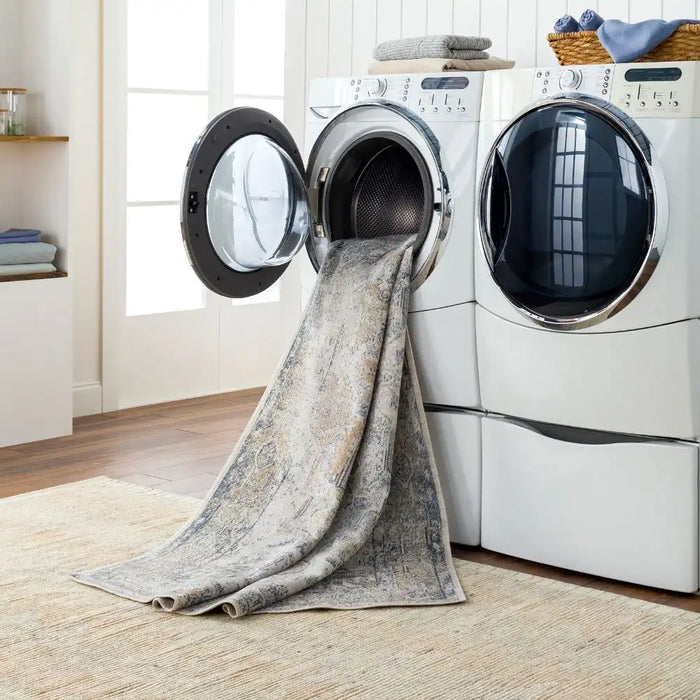 Surya lll wafa 2301 multicolored Multicoloured Living Room Geometric Rug.