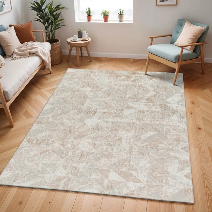 ROYALTY Scandi Modern Dark Brown/Ivory Rug