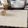Nour Shaggy Geometric Plush Pile Cream Beige Rug Questions & Answers
