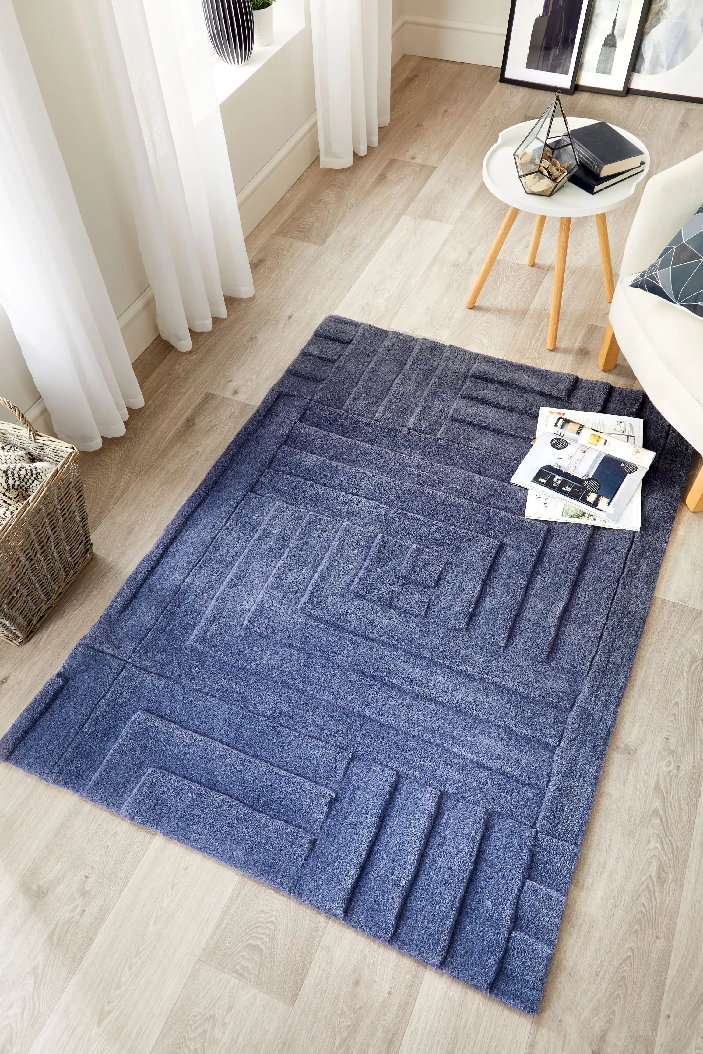 Can a mehari rug be used on a heated floor?