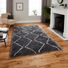 Wondering what kind of pile this rug has, .Muse MU01 Charcoal Swirl RugMuse MU01 Charcoal Swirl Rug